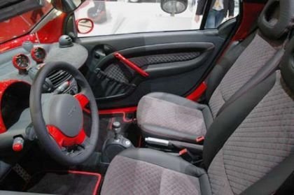 Presentación Smart ForTwo Red Bullet en el salón de Ginebra