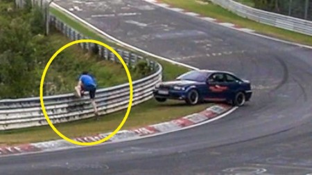 Esto es el caos en Nürburgring por una mancha de aceite y un candidato a salto de altura en los próximos Juegos Olímpicos