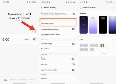Fondo De Pantalla One Ui 61 Alarma