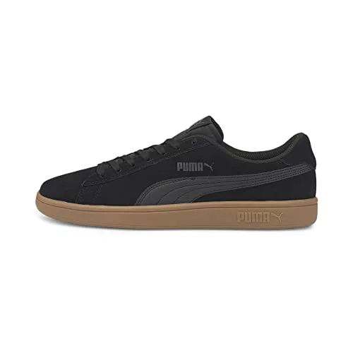 PUMA Smash V2, Zapatillas de Deporte Unisex adulto, Puma Black-Puma Black, 38 EU