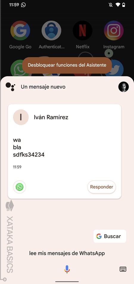 Mensaje Recibido