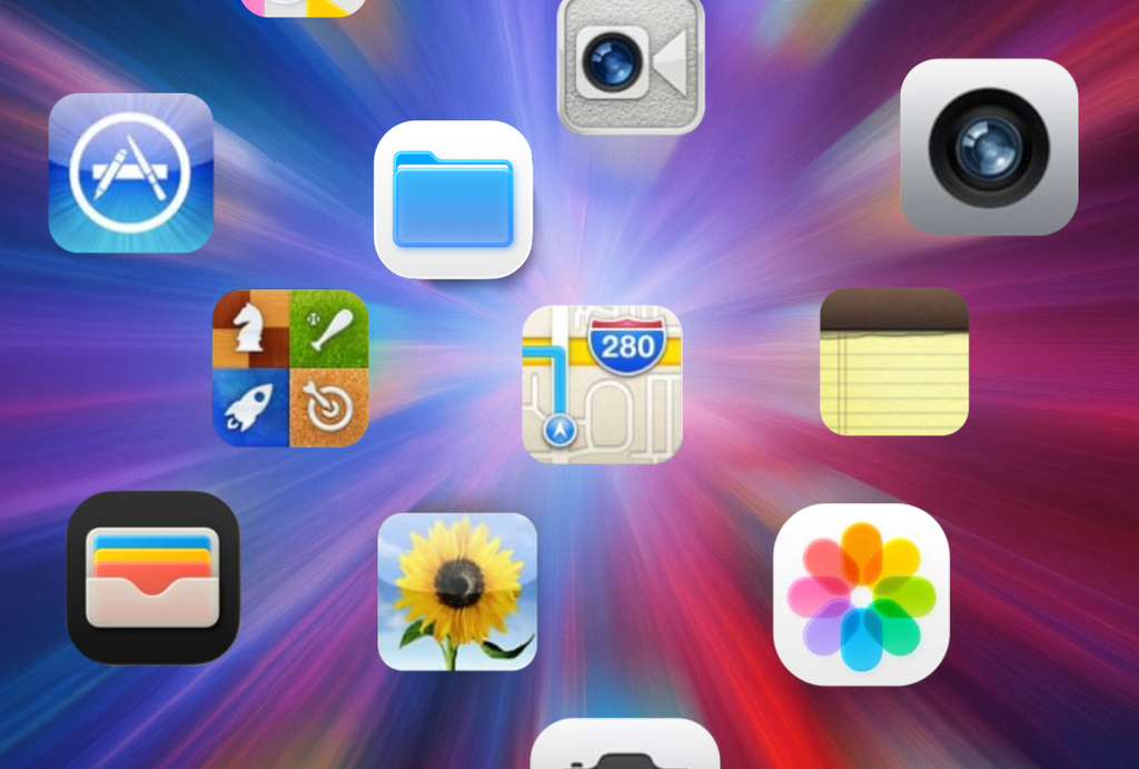 Los iconos de iOS han cambiado tres veces en 17 años: sobrevivieron a Steve Jobs, a Jony Ive y a apps que ya no existen Los iconos de iOS han cambiado tres veces en 17 años: sobrevivieron a Steve Jobs, a Jony Ive y a apps que ya no existen