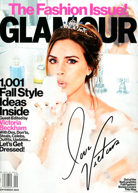 Victoria Beckham, la princesa de su bañera con mucho Glamour