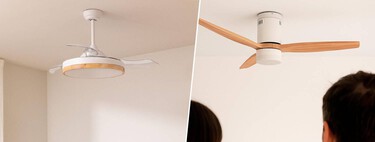 Cinco ventiladores de techo fáciles de instalar: ahorra en tu factura de la luz este verano con estos modelos rebajados