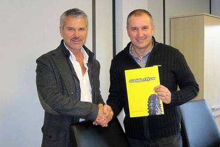 Golden Tyre suministrador oficial de neumáticos en el Campeonato del Mundo de Supermotard