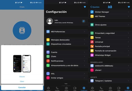 iOS テーマを備えた Android 用 WhatsApp Mod (FOUAD iOS)