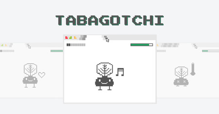 Tabagotchi es una mascota virtual que te ayudará a cerrar pestañas en tu navegador