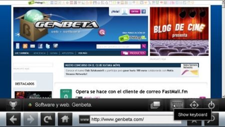 Kylo, navegador web para pantallas grandes