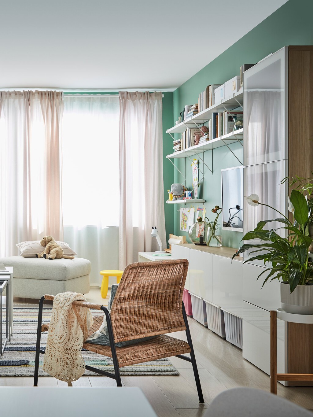 Adiós a los mosquitos: la cortina de Ikea que mantiene la casa fresca, ligera y protegida de insectos 