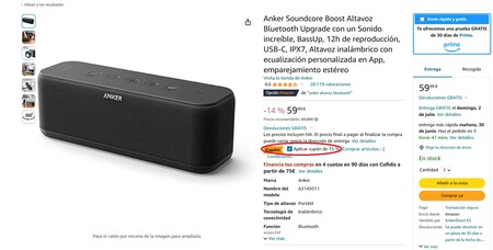 Altavoz Bluetooth Anker