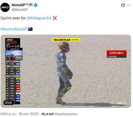 Aldeguer Australia Motogp 2025