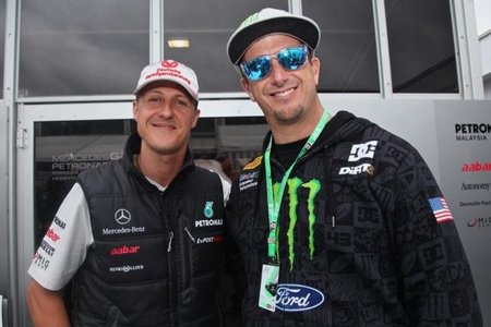La estatura de Ken Block pone en peligro su prueba de un Fórmula 1