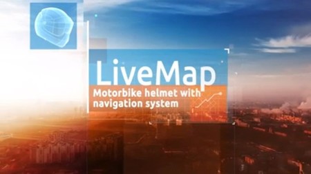 Los rusos de LiveMap presentan un prototipo de casco con GPS integrado
