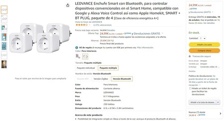 Pack Enchufes Homekit Oferta