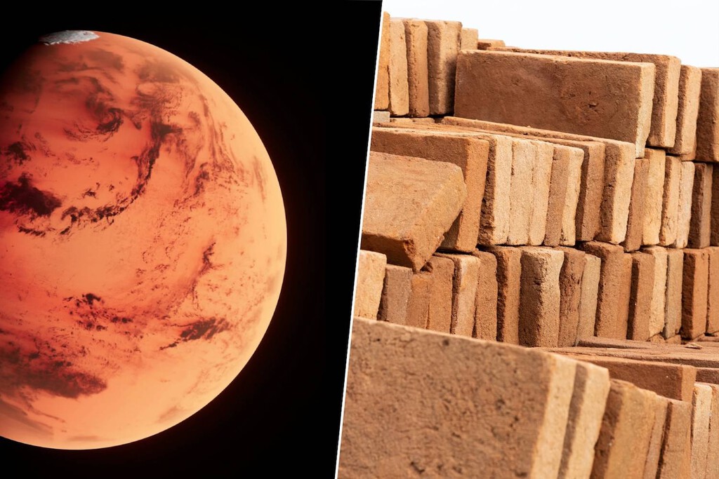 Aún no hemos colonizado Marte y ya sabemos cómo construir ladrillos para vivir allí: con orina y bacterias