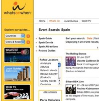Whats On When, guía de acontecimientos mundiales
