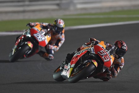 Marc Márquez y Dani Pedrosa están tranquilos pese a los malos resultados del primer día en Losail