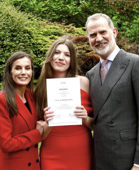 Letizia, Sofía y Felipe VI