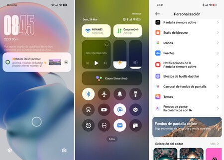 Xiaomi Menu