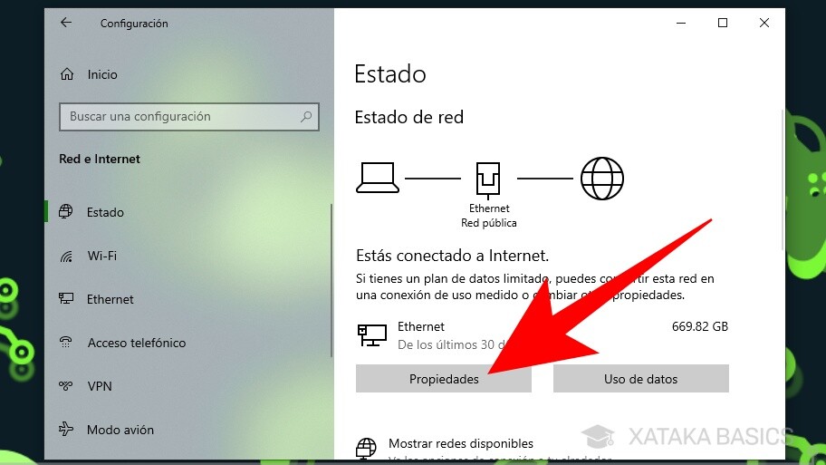 Red pública o privada en Windows 10 qué significa cada perfil de red y