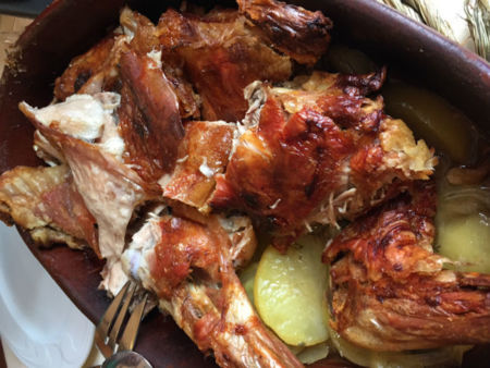 Turismo gastronómico: comer cabrito en Brihuega