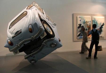 Otro Escarabajo de Volkswagen convertido en cubo.