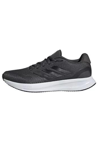 adidas Hombre Runfalcon 5 Running Shoes, Grey Six/Core Black/Cloud White, 39 1/3 EU