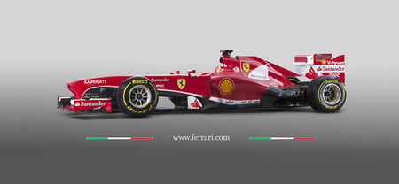 Cómo se fotografió el nuevo Ferrari F138 de Fórmula 1
