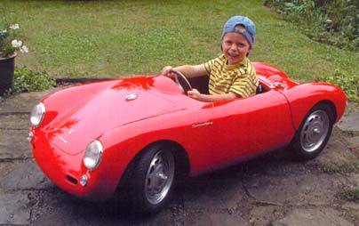 Un porsche para los niños más "ricos"