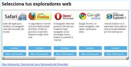 Microsoft responde a la Comisión Europea permitiendo elegir libremente el navegador