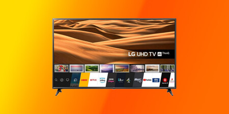 Pantallón con buena rebaja: la Smart TV 4K LG 65UM7050PLA de 2020 está de oferta en Amazon por 579 euros