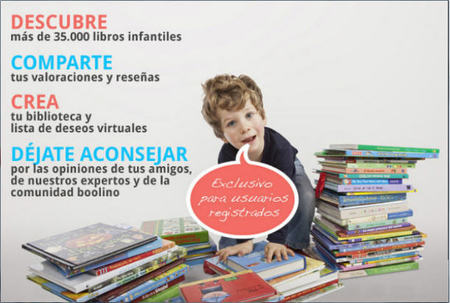 ¿Cómo se puede fomentar la lectura infantil a través de una red social en Internet?, la respuesta es Boolino