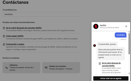 Formas De Contacto Con Netflix