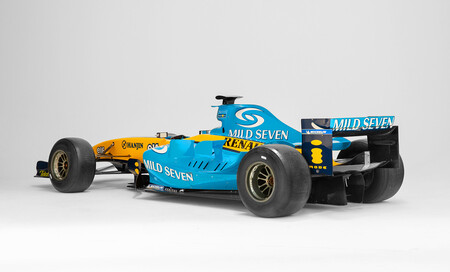 El Renault R24-07 (2004) de Fernando Alonso