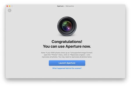Aperture En Mac Nuevo