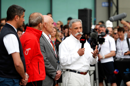 Chase Carey F1 2020