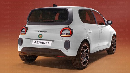 Assim como o Renault 5 E-Tech, seu irmão menor, o Twingo, também estará disponível em uma edição especial para Roland-Garros. © Didier RIC