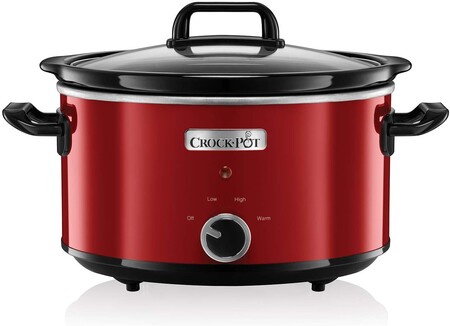 Ofertón de Amazon en la olla de cocción lenta Crock-Pot SCV400RD-050 de 3,5 litros de capacidad: cuesta sólo 29,90 euros con envío gratis