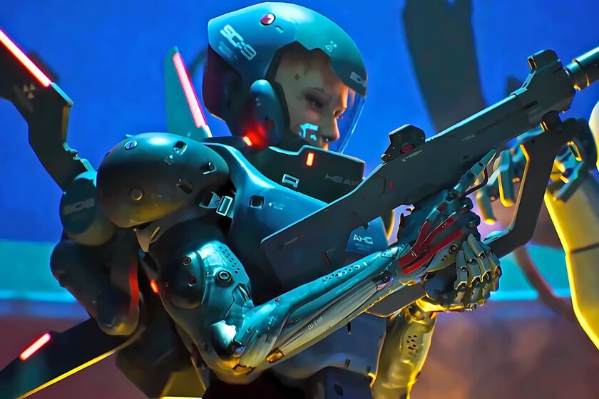 Roza el sobresaliente en Steam con su mezcla perfecta de DOOM y Ciberpunk 2077, y tras jugarlo mi consejo es que parpadees lo menos posible. Análisis de Metal Eden