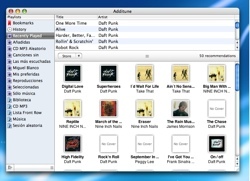 Additune: Analiza tu bibioteca musical y te recomienda canciones similares