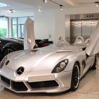Este Mercedes-Benz SLR Stirling Moss casi único puede ser tuyo, aunque no sabemos cuánto te pedirán por él