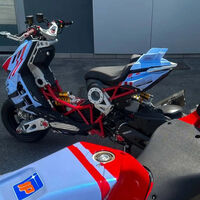 El nuevo scooter de Marc Márquez es una bestia racing. Una superbike urbana con alerones a lo MotoGP