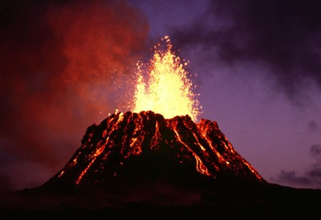 ¿Cuál ha sido la mayor emisión de calor de un volcán?