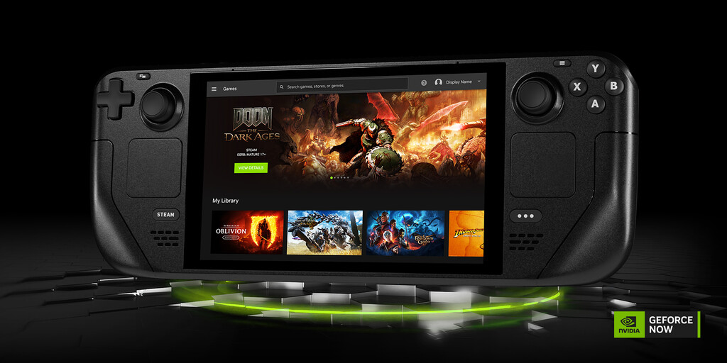 Ya puedes jugar en Steam Deck a juegos exigentes de hardware o que eran incompatibles con el soporte oficial de GeForce Now . Noticias en tiempo real
