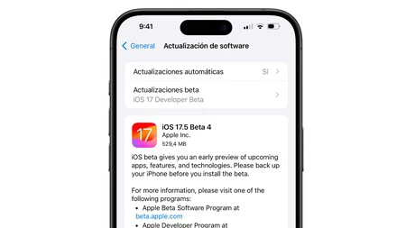 iOS 17 5 ベータ 4