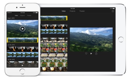 iMovie para iOS por fin añade soporte para editar 4K en iPad Air 2