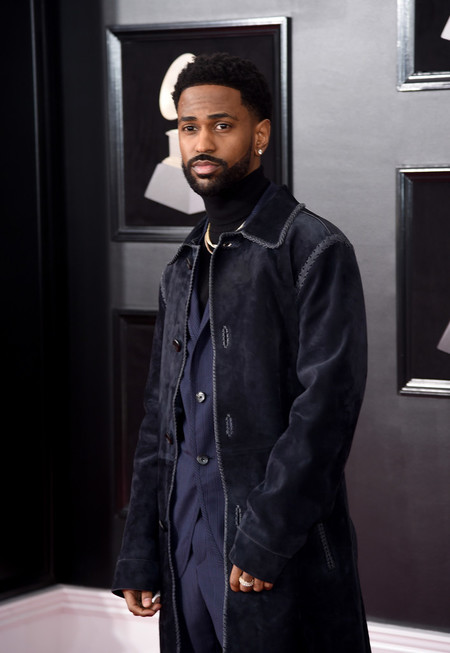 Big Sean se viste de Salvatore Ferragamo en un fallido look para los premios Grammy