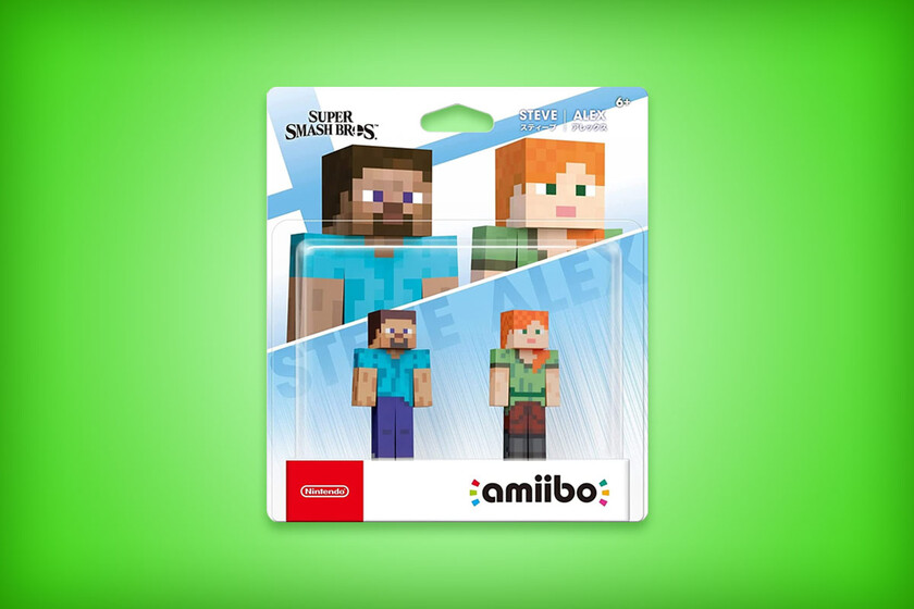 amiibo de 'Minecraft' ya disponible en Amazon México las figuras de