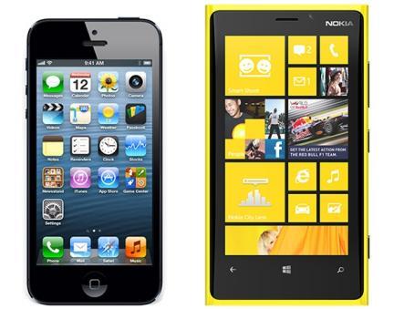 El Lumia 920 destrona al iPhone 5 en calidad de pantalla