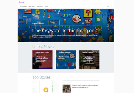 The Keyword Google Blog